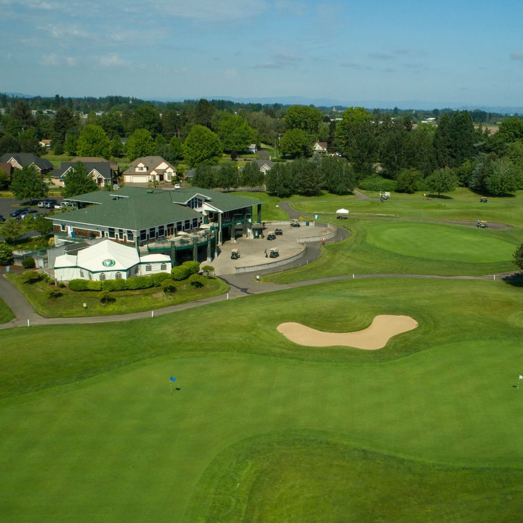 OGA Golf Course from above